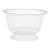 Coupe dessert cristal ps pied x25